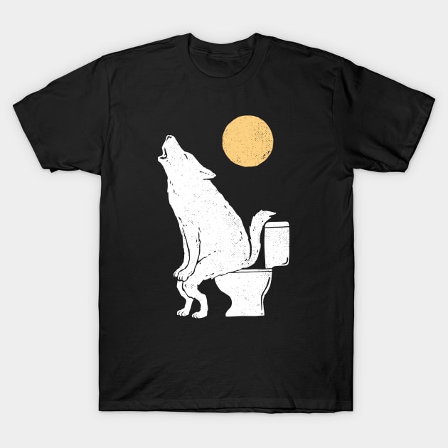 Howling At Night T-Shirt by triagus